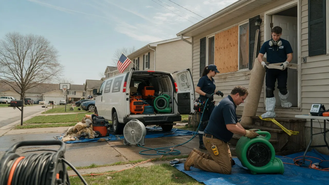 Water Damage Restoration in Barksdale Afb, LA near me